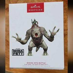 Hallmark Keepsake Star Wars Ornament "Book Of Boba Fett" Riding Into Battle